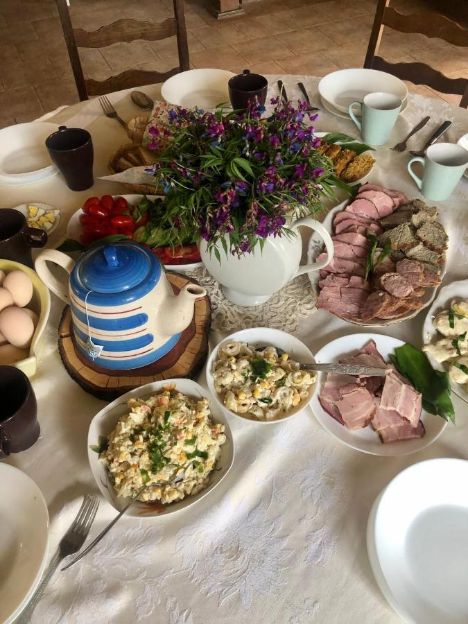 Modryna Ranczo Bed and Breakfast Krasiczyn Eksteriør billede