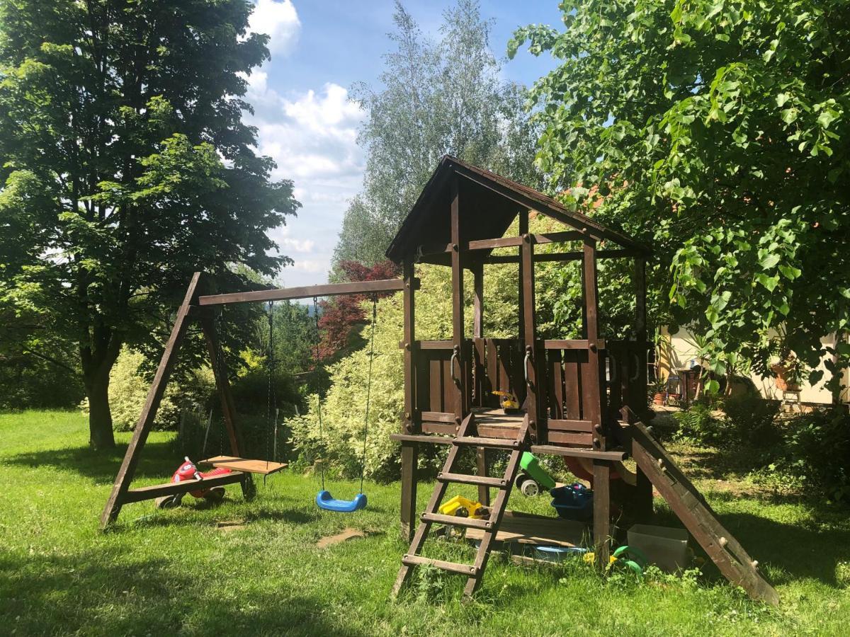 Modryna Ranczo Bed and Breakfast Krasiczyn Eksteriør billede